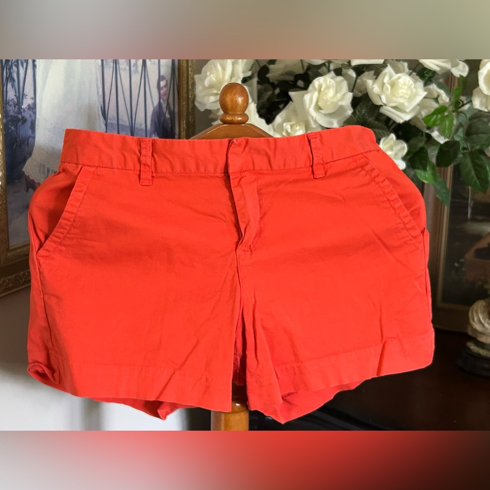 Calvin Klein Jeans Women's Red Cotton Shorts Sz 10